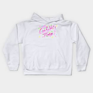 Confetti Time Kids Hoodie